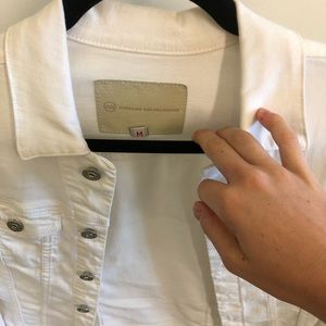 AG white jean jacket
